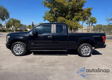 2016 Ford F150 Super Cab from USA, damaged, VIN 1FTEX1CP5GFB94256